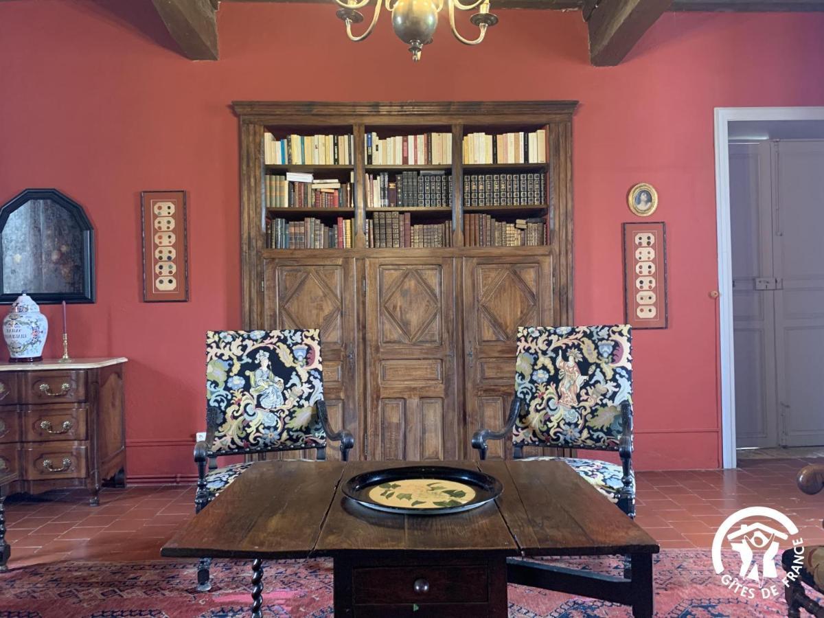 Bed and Breakfast Chateau De Gardes Castin Exterior foto