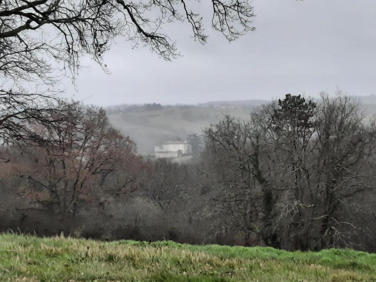 Bed and Breakfast Chateau De Gardes Castin Exterior foto