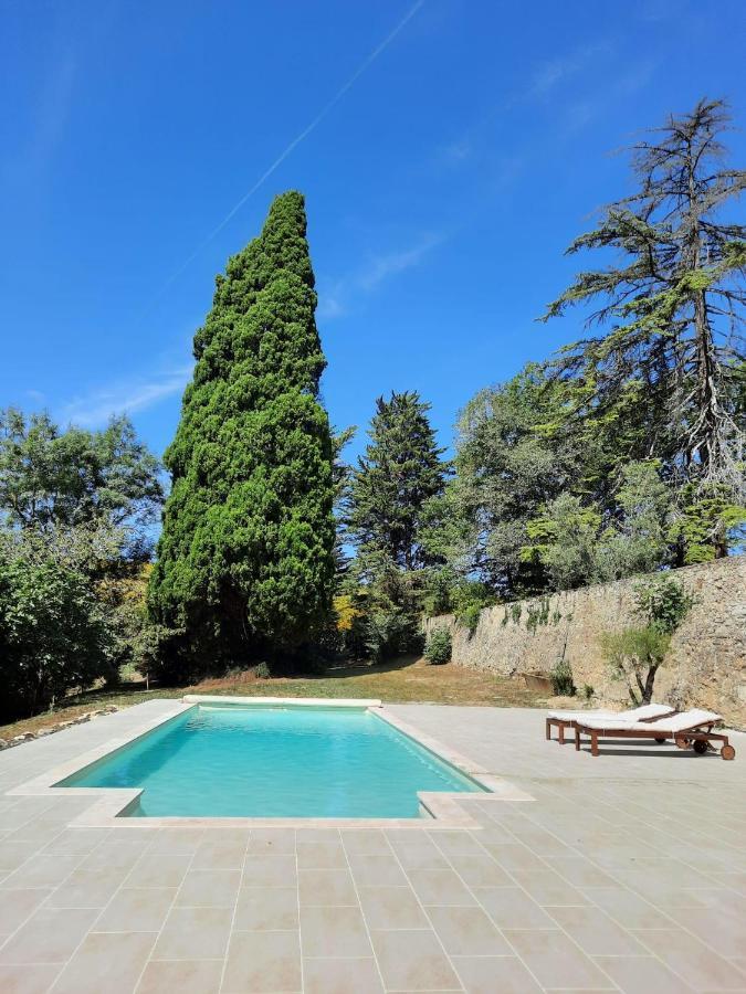 Bed and Breakfast Chateau De Gardes Castin Exterior foto
