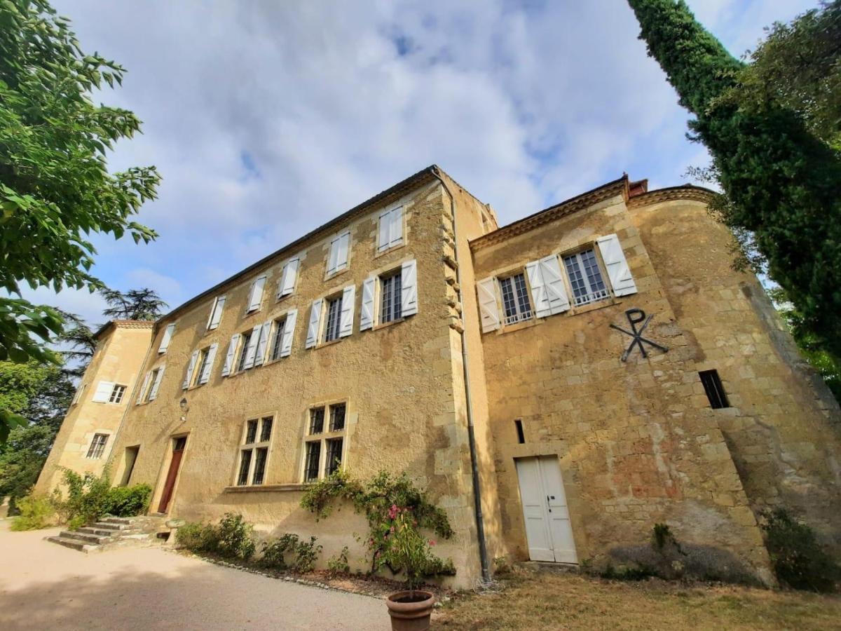 Bed and Breakfast Chateau De Gardes Castin Exterior foto